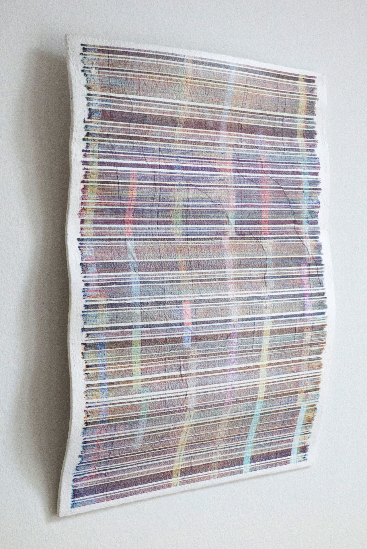 abstract ball-pointpen drawing: Tempelhof-Pieces-No.3